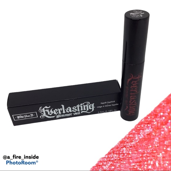 KVD Dazzle Everlasting Glimmer Veil Liq Lip red - Picture 11 of 11